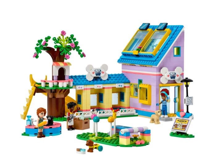 LEGO® Friends - Centru de salvare pentru caini 41727, 617 piese - 2 | YEO