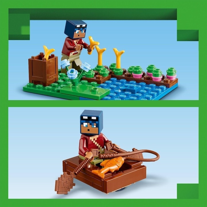 LEGO® Minecraft® - Casa-broasca 21256, 400 piese - 1 | YEO