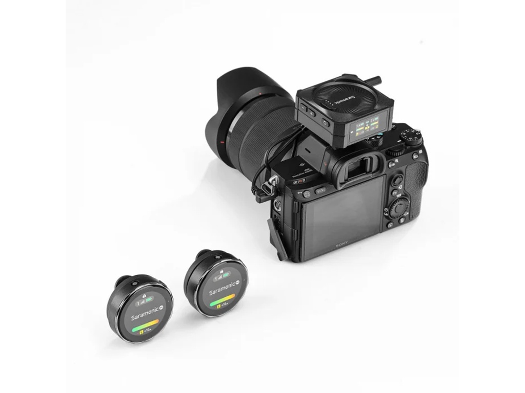 Microfon digital wireless Saramonic BlinkMe B22.4 GHz, USB-C, raza actiune 100m, 1600mAh - 1 | YEO