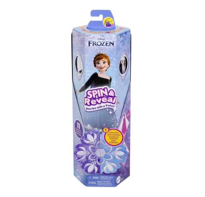 Papusa Disney Frozen Spin and Reveal - Anna