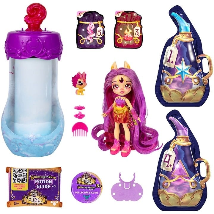 Papusa Pixling Magic Mixies - Galaxy Hair, Pippa