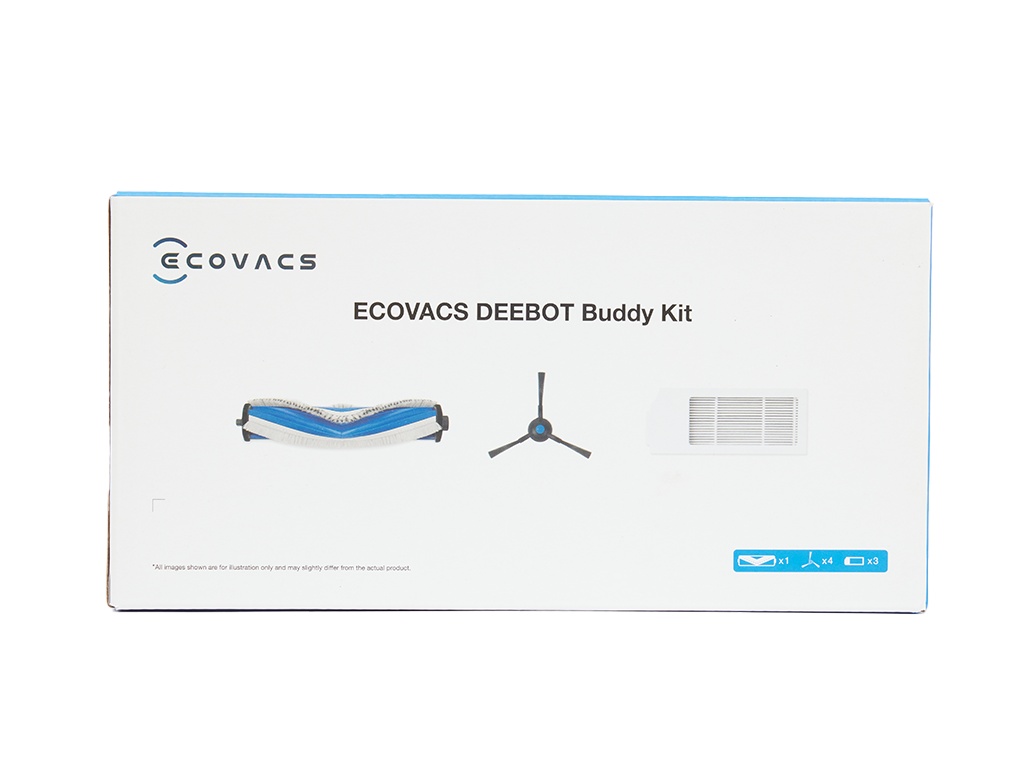 Service kit N20 Family Ecovacs1 perie princ,4 perii laterale,3 filtre antibact - 1 | YEO