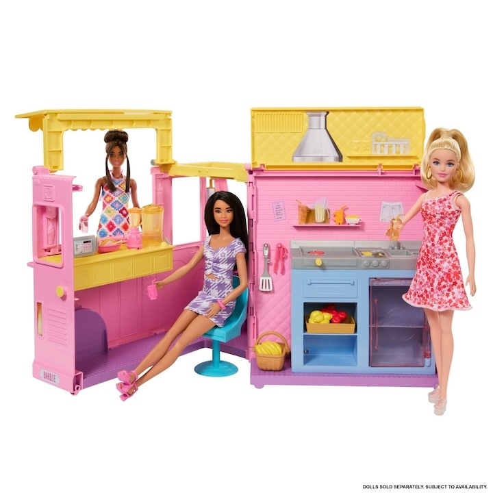 Set de joaca Barbie - Camionul pentru limonada - 4 | YEO