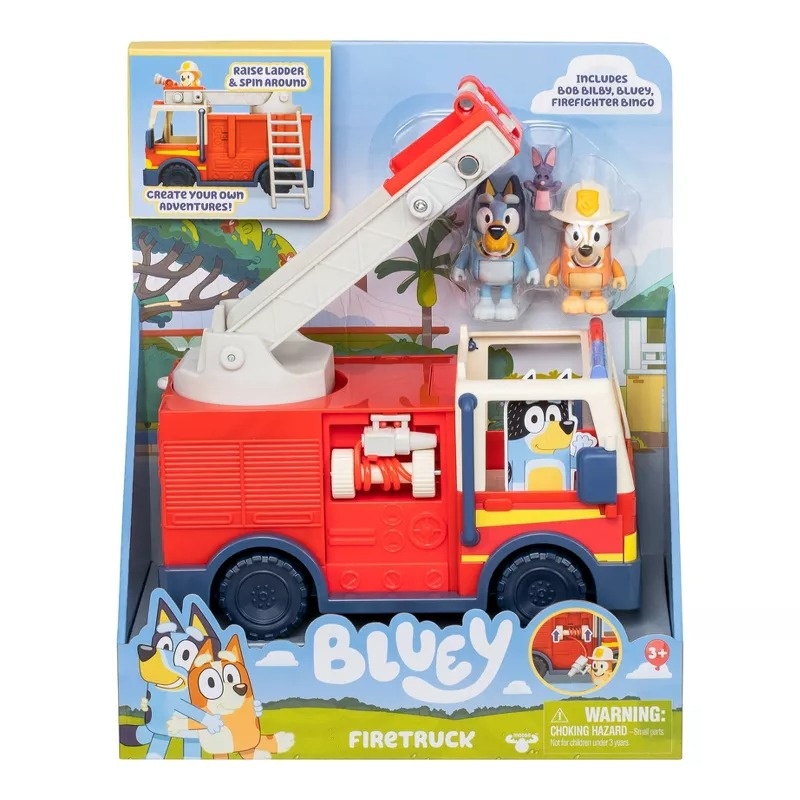 Set de joaca Bluey - Camionul de Pompieri, cu figurina inclusa - 2 | YEO