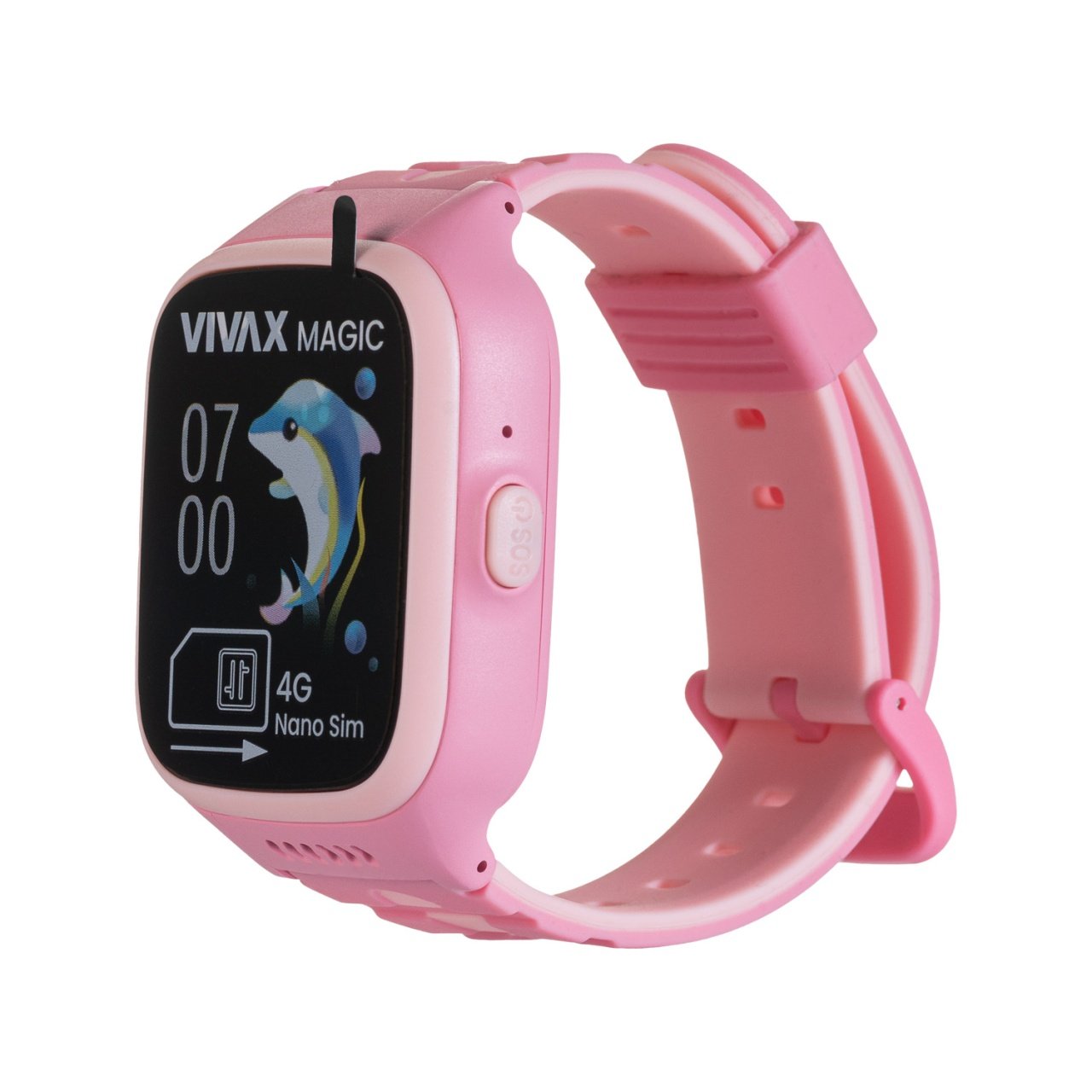 SmartWatch KIDS Vivax 4G MAGIC, Bluetooth 5.1, Rezistența la apă, Procesor ARM Cortex-R5, 64 GB, Roz Magic - 2 | YEO