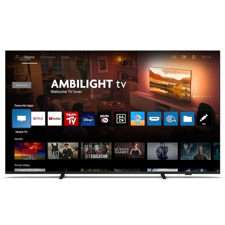 Televizor Philips AMBILIGHT tv LED 55PUS8079, 139 cm, Smart TV, 4K Ultra HD, Clasa F (Model 2024) - 2 | YEO