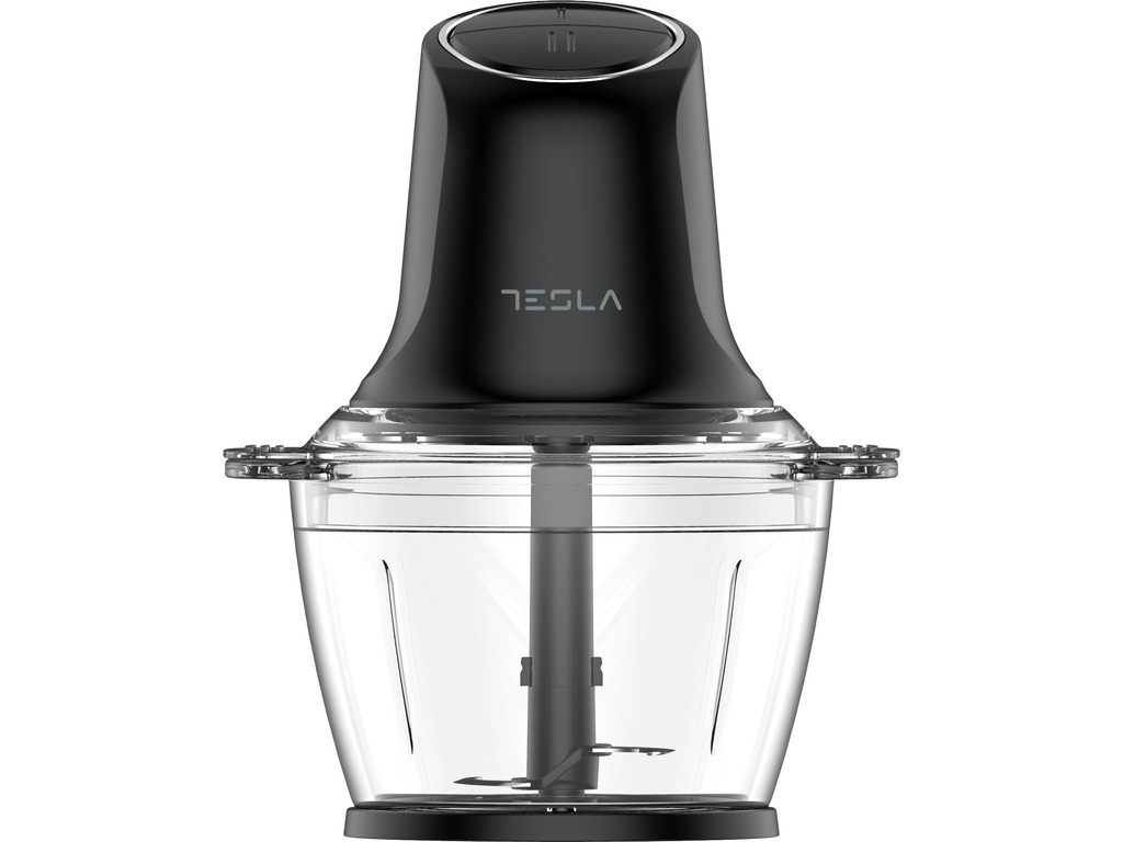 Tocator Tesla FC300B, 500W, 1L, 2 viteze, NegruBol sticla, lame inox