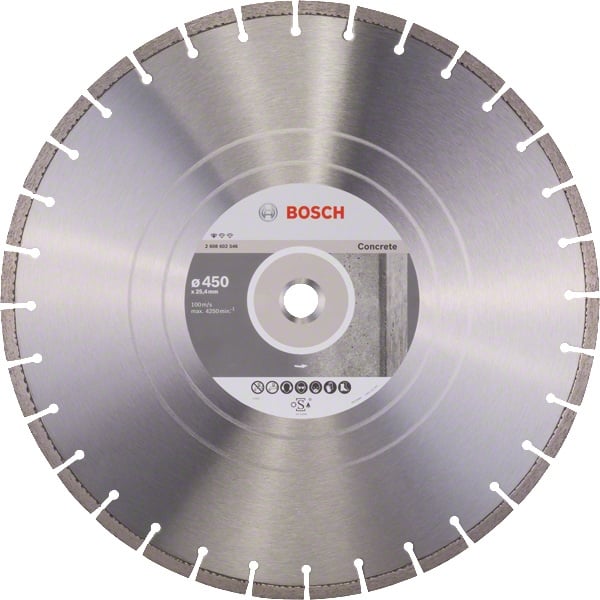 Bosch Disc diamantat Standard for Concrete 450x10x3.6mm