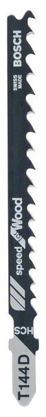 Bosch Set 100 panze fierastrau vertical T 144 D Speed for Wood, 100mm