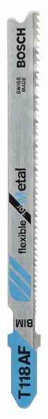 Bosch Set 5 panze fierastrau vertical T 118 AF Flexible for Metal, 92mm - 1 | YEO