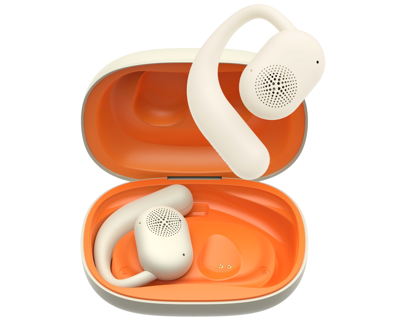 Casti HAVIT OWS914, Bluetooth 5.3, TWS, In-Ear, Control tactil, Bej - 3 | YEO