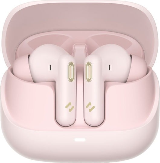 Casti TWS HAVIT TW906 Pro, Bluetooth 5.3, ANC + ENC, In-Ear, IPX4, Roz