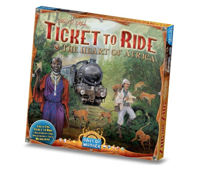 Extensie Asmodee - Ticket to Ride, Map Collection, Heart of Africa, lb. engleza - 2 | YEO