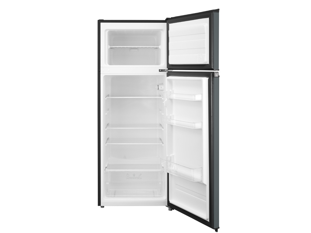 Frigider cu doua usi Tesla RD2100MBE, E, 207L,H143Usi reversibile, iluminare LED, Negru - 3 | YEO