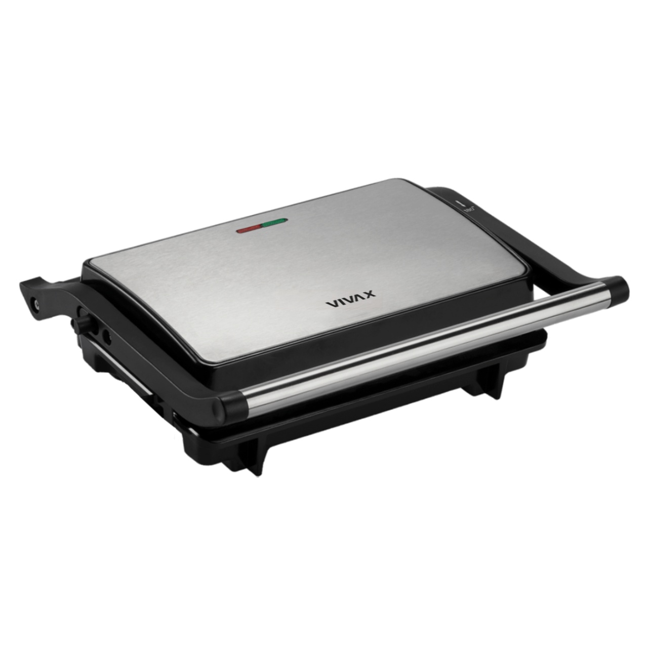 Gratar electric Vivax TS-1000X, 1000 W, Incalzire rapida, Termostat , Deschidere 90 si 180 grade, Suprafata anti-aderenta - 1 | YEO