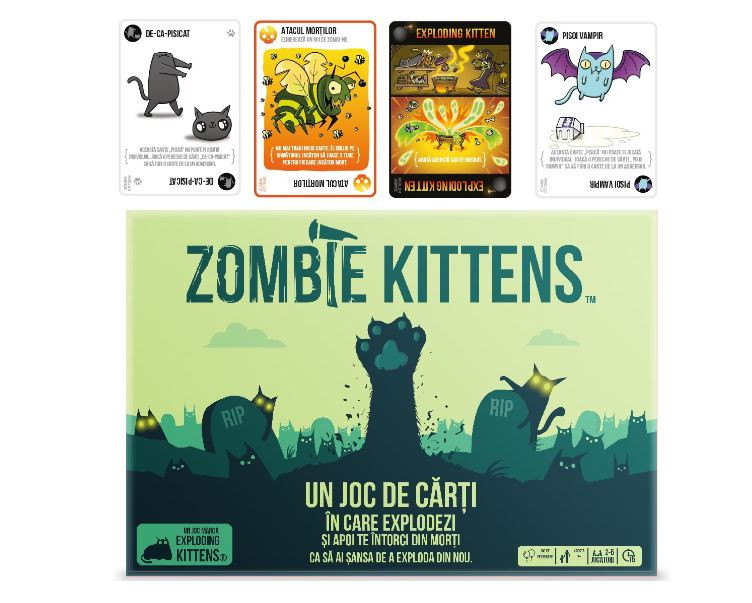 Joc Asmodee - Zombie Kittens