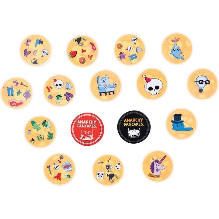 Joc Dobble - Anarchy Pancakes, limba romana - 1 | YEO