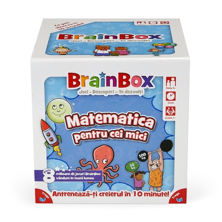 Joc educativ Brainbox, Matematica pentru cei mici - 1 | YEO