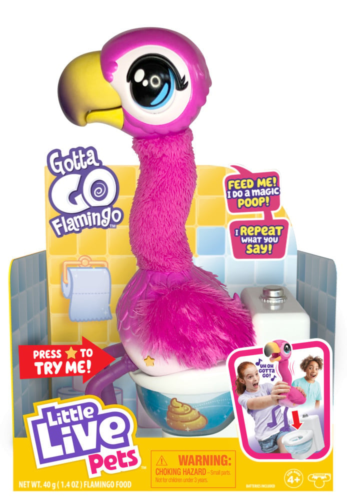 Jucarie interactiva Flamingo Little Live Pets - Gotta go, Roz