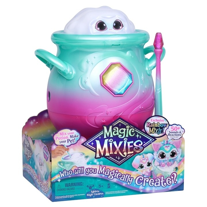 Jucarie interactiva Magic Mixies Rainbow, Multicolor