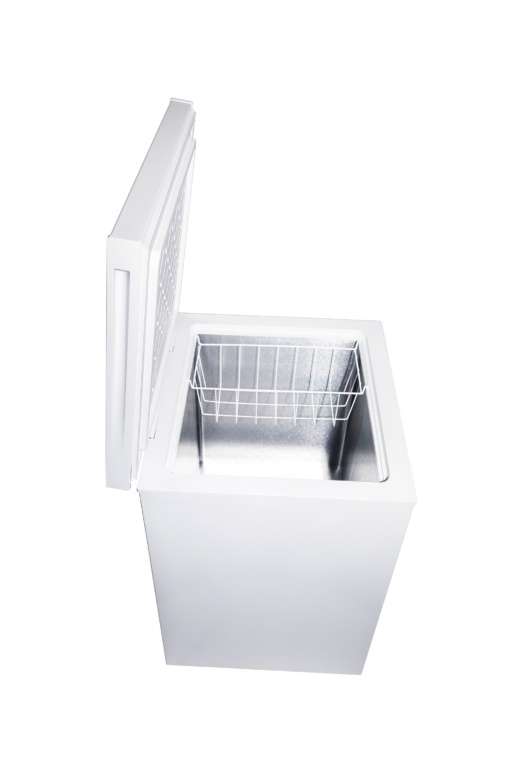 Lada frigorifica VIVAX CFR-143, Capacitate 143L, Clasa E, Conditii extreme -24 grade Celsius, Sistem convertibil - Functie frigider, Termostat reglabil, Cos metalic, H 85cm Alb - 1 | YEO