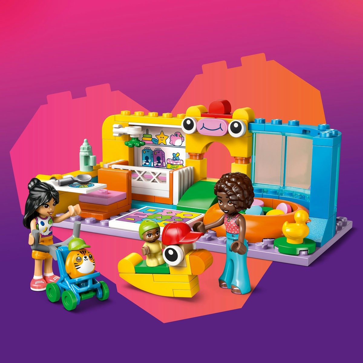 LEGO® Friends - Camera de joaca a surorii mai mici a Aliyei 42645, 125 piese - 2 | YEO