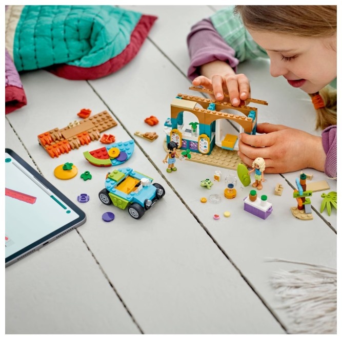 LEGO® Friends - Chiosc de smoothie-uri pe plaja 42625, 213 piese - 2 | YEO