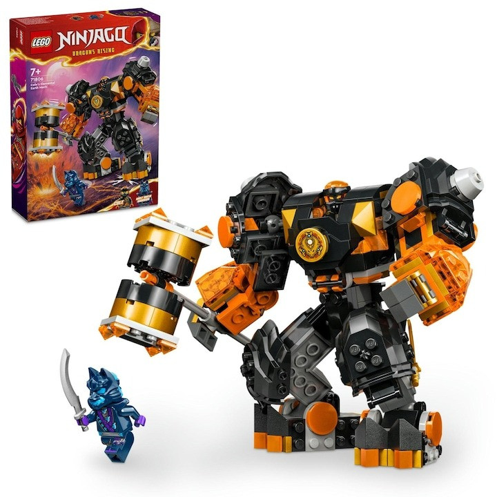 LEGO® Ninjago® - Robotul stihie de pamant al lui Cole 71806, 235 piese - 1 | YEO