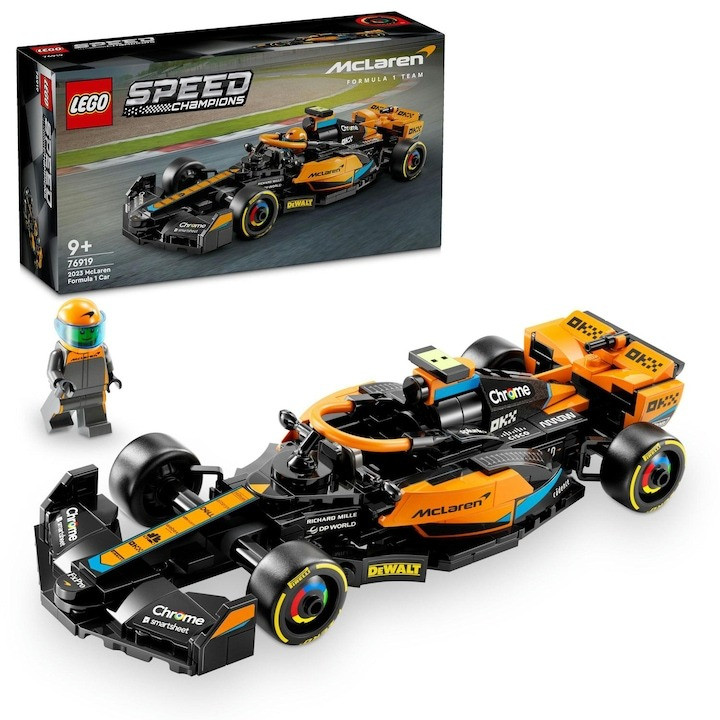 LEGO® Speed Champions - Masina de curse McLaren de Formula 1 2023 76919, 245 piese - 2 | YEO