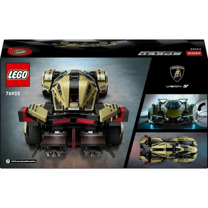 LEGO® Speed Champions - Supermasina Lamborghini Lambo V12 Vision GT 76923, 230 piese