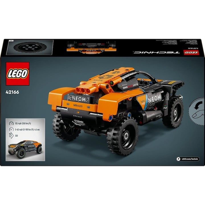 LEGO® Technic - Neom Mclaren extremerace car 42166, 252 piese