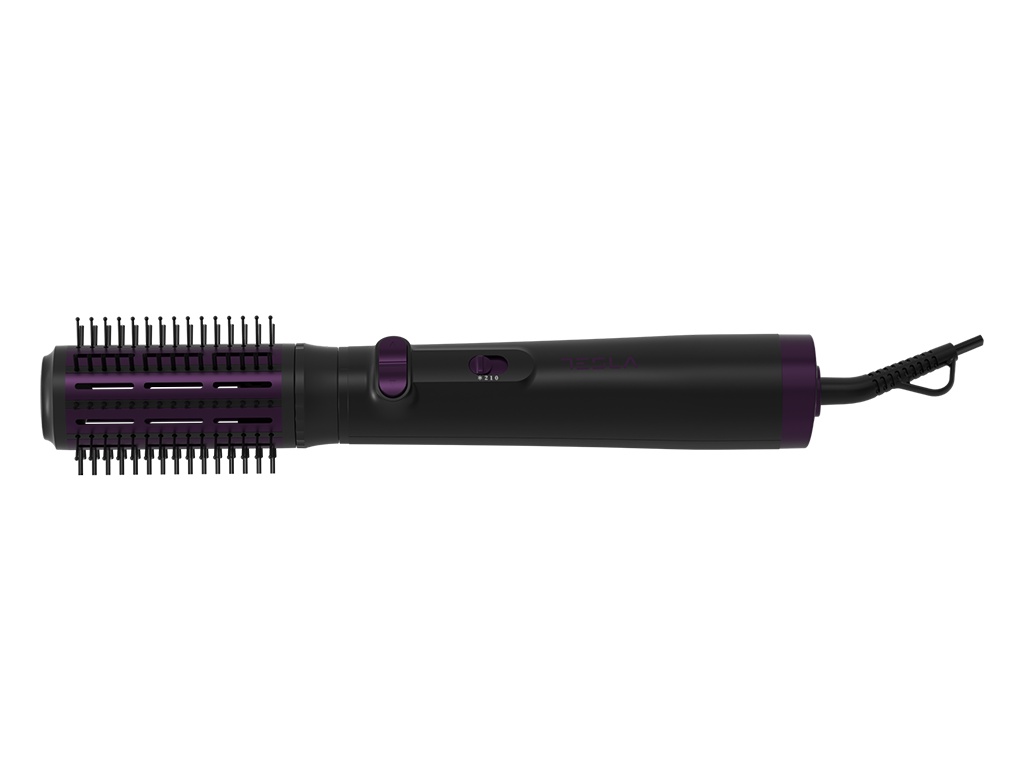 Ondulator par 6 in 1 Tesla SLH300BPR, 1000W2 viteze, 3 trepte temp, motor DC, Negru/Violet - 3 | YEO