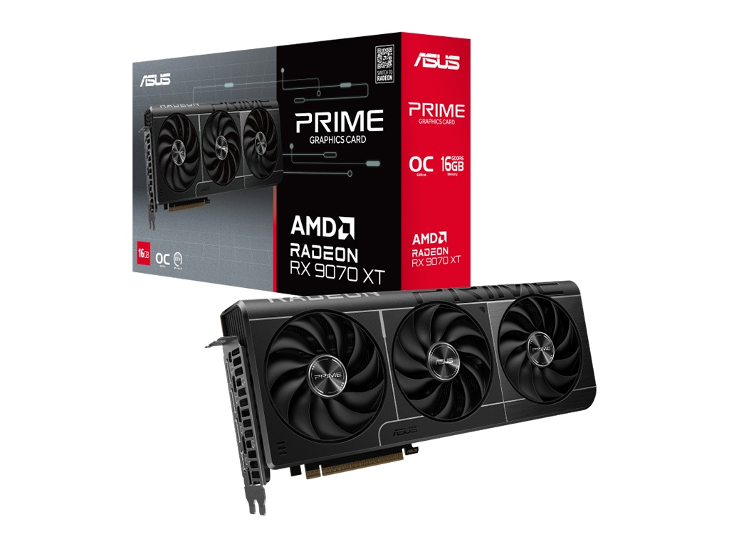 Placa video Asus PRIME RadeonRX9070 XT OC Edition