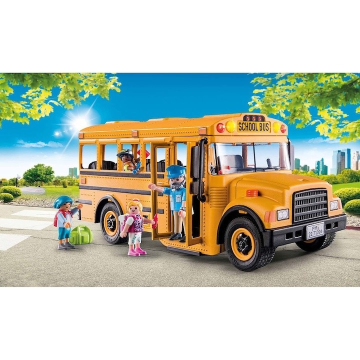 Playmobil City Life - Autobuz scolar