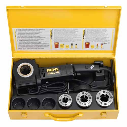 REMS Clupa electrica de filetat Amigo E Set R 1/2-3/4-1