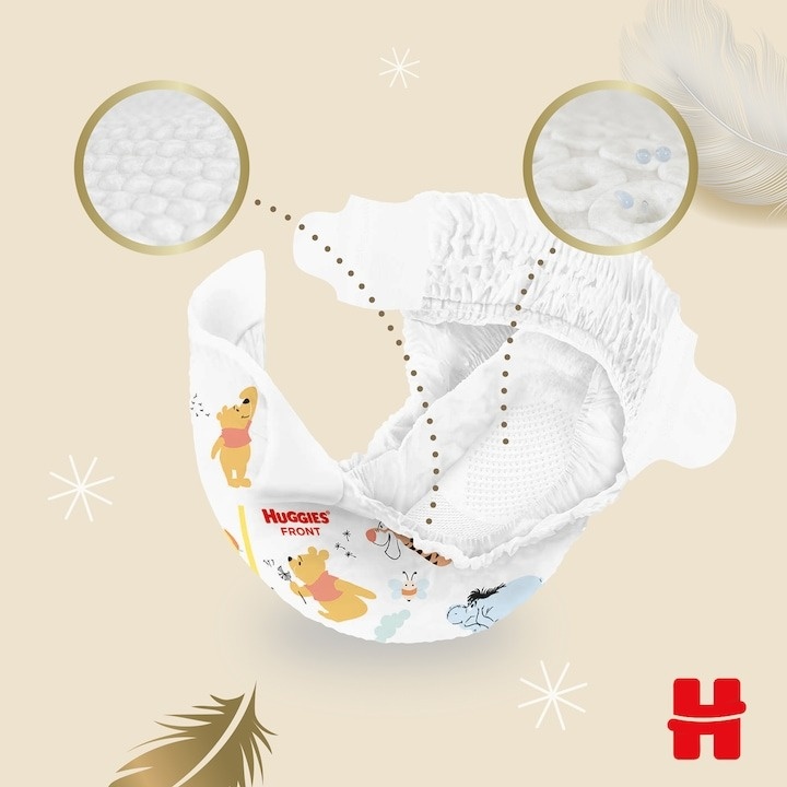 Scutece Huggies Extra Care 5, 11-25 kg, 50 buc - 4 | YEO