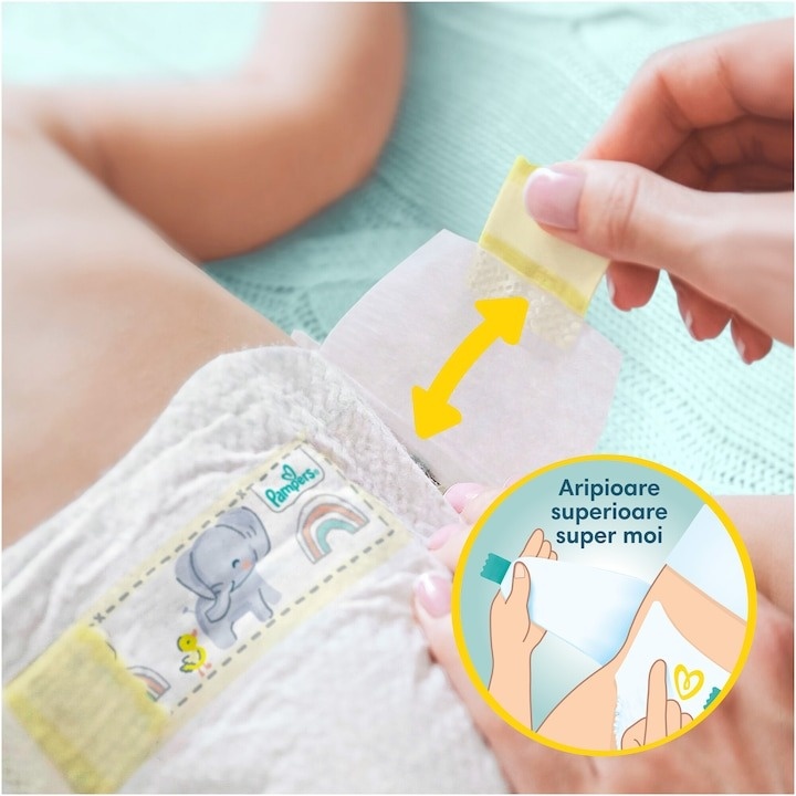 Scutece Pampers Premium Care Mega Box Marimea 5, 11-16 kg, 88 buc - 1 | YEO