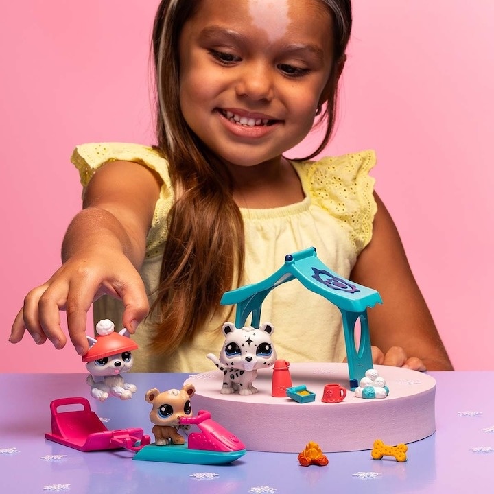 Set 3 figurine Littlest Pets Shop - Snowy Day - 1 | YEO