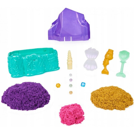 Set de Joaca Kinetic Sand, Mermaid Crystal Planet - 3 | YEO