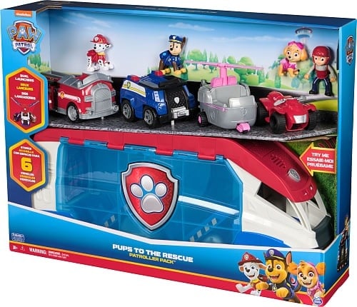 Set figurine si vehicule Paw Patrol Pups To The Rescue, Multicolor