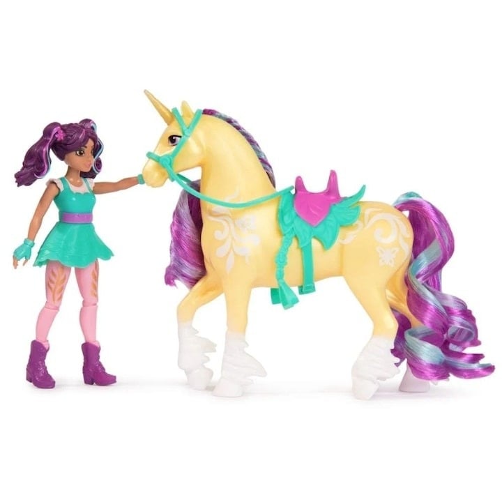 Set papusi Unicorn Academy - Ava si Unicornul Leaf - 2 | YEO