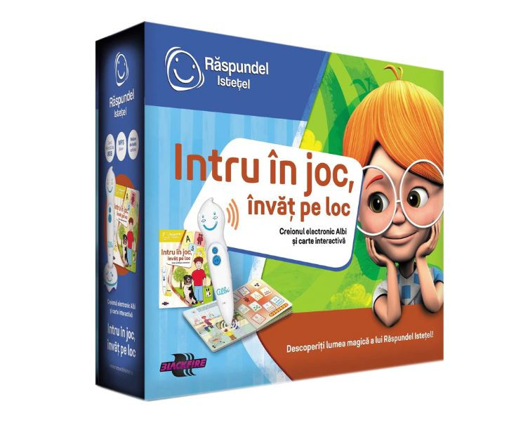 Set Raspundel Istetel - Carte si creion, Intru in joc invat pe loc