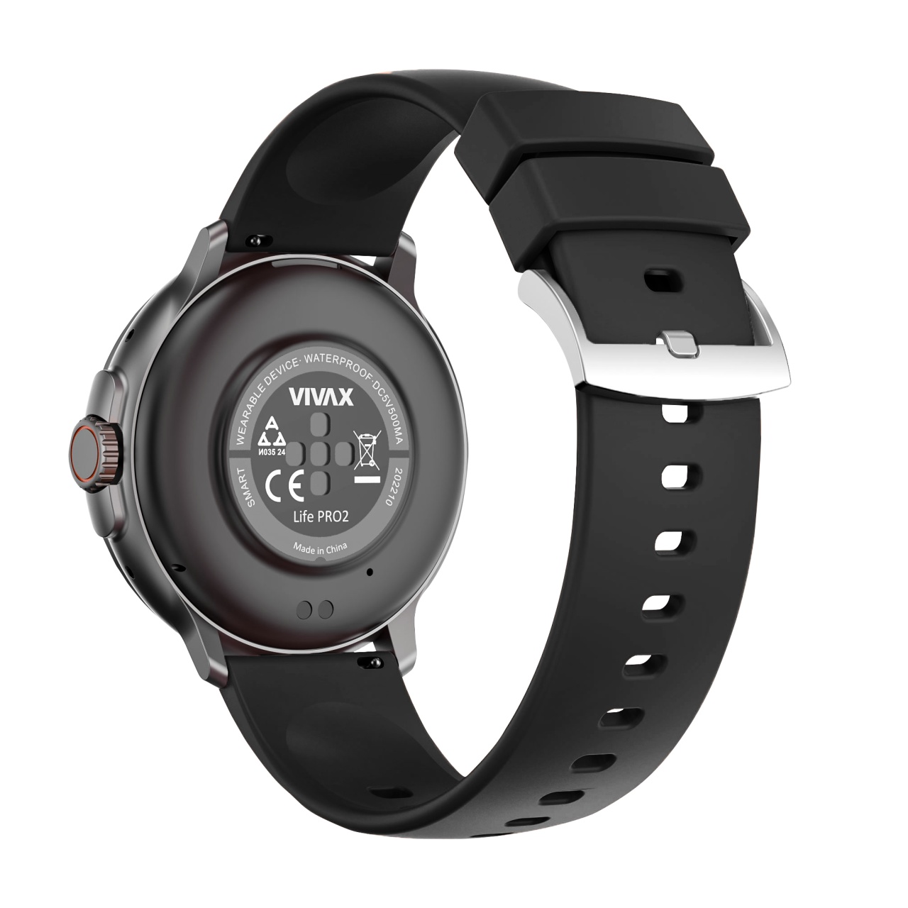 SmartWatch Vivax Life PRO2, Bluetooth 5.2, Rezistența la apă IP68, Procesor Realtek RTL8763EW / 2 nuclee, 128 GB, Negru - 2 | YEO