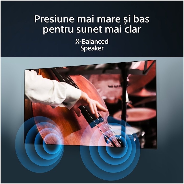 Televizor Sony BRAVIA LED 55X75WL, 139 cm, Smart Google TV, 4K Ultra HD, Clasa G - 1 | YEO