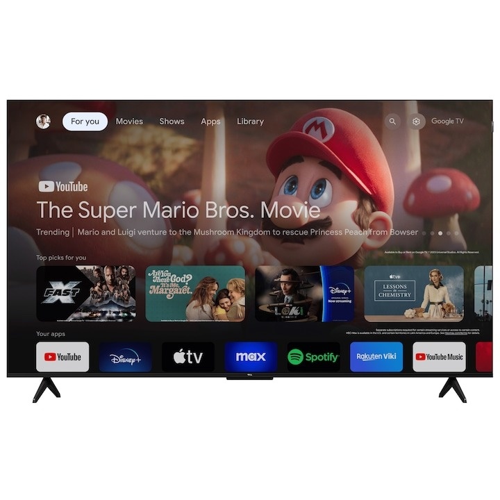 Televizor TCL QLED 65T7B, 165 cm, 4K, QLED, HDR, Smart Google TV - 1 | YEO
