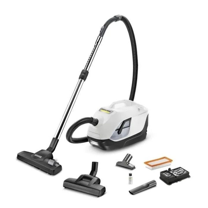 Aspirator Karcher DS 6 Plus, fara sac, filtrare cu apa, accesorii incluse