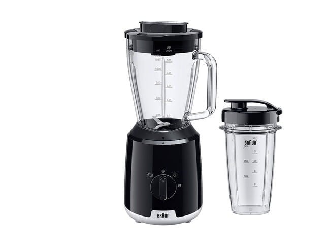 Blender Braun 1 JB 1051, 1.5 litri, 600 W, Negru