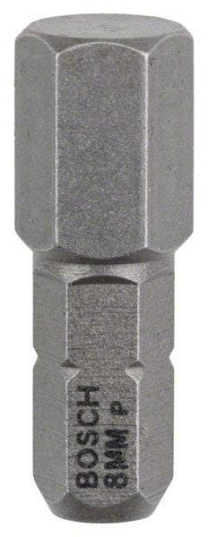 Bosch Cap de surubelnita extra dur HEX 8, 25mm, set 3 buc