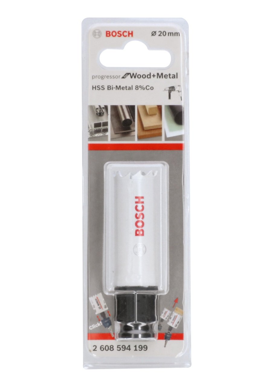 Bosch Carota Progressor pentru lemn si metal 20mm - 1 | YEO