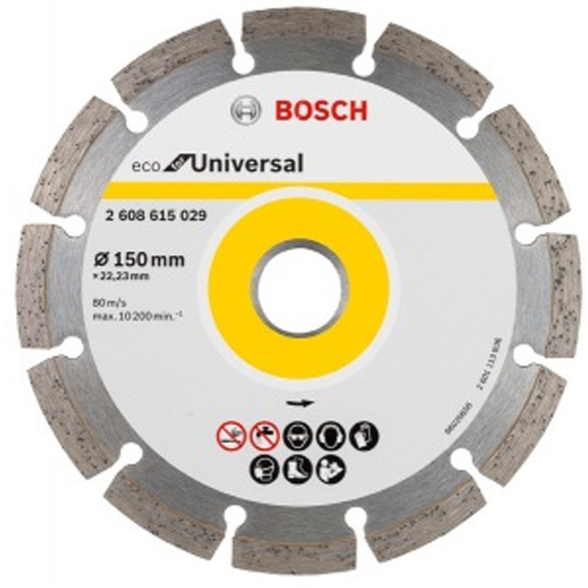 Bosch Disc diamantat ECO Universal 150x22.23x2.1mm